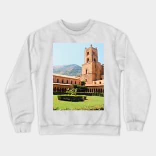 Palermo Dome Monreale Cathedral Crewneck Sweatshirt